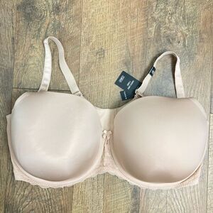 Torrid Curve Lightly Lined T-shirt Bra Nude Rose Dust 46G Plus Size Lingerie NWT